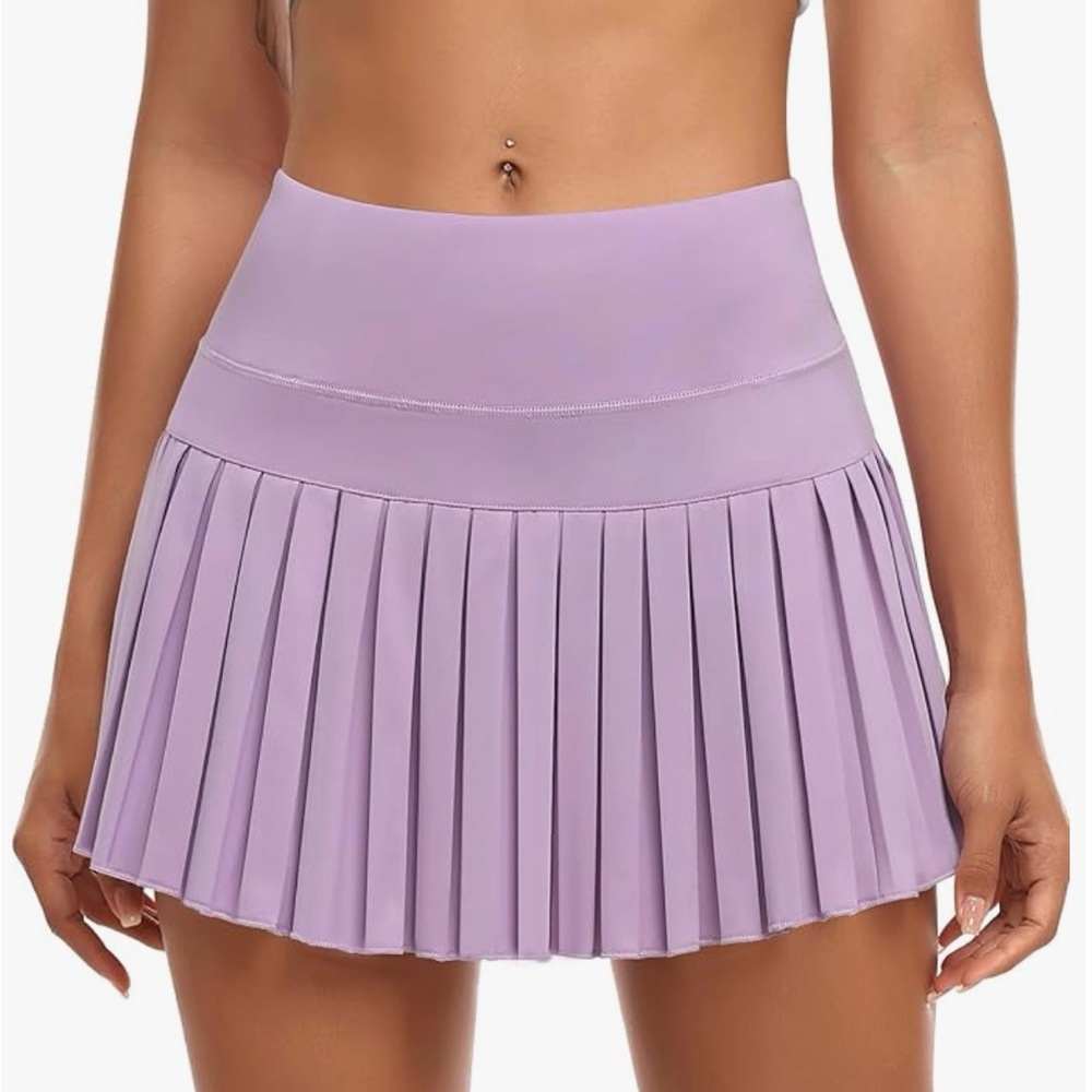 AMAZON x JoyGirl Women’s Highwaisted Pleated Tennis Skirt, M